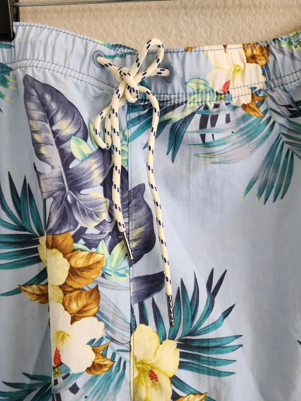 NWT Tommy Bahama Naples Garden Bay Swim Trunks 5XL Chambray Blue